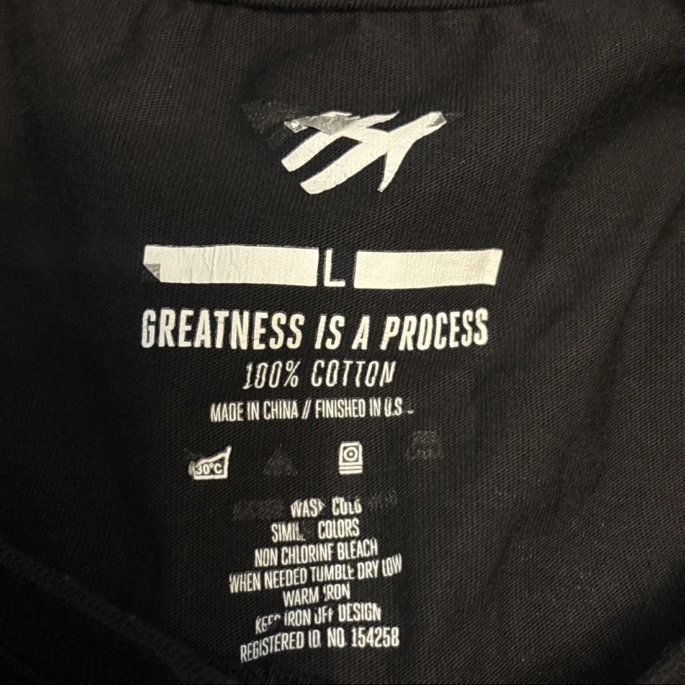 PAPER PLANES Mens BIRDS OF A FEATHER Shirt Greatness Is A Process Size Large - Picture 14 of 14